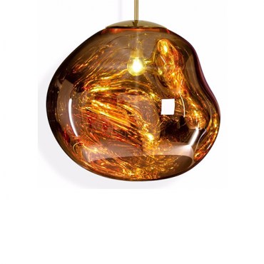 Melt Pendant Gold 12336